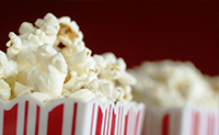 Image of popcorn in a box